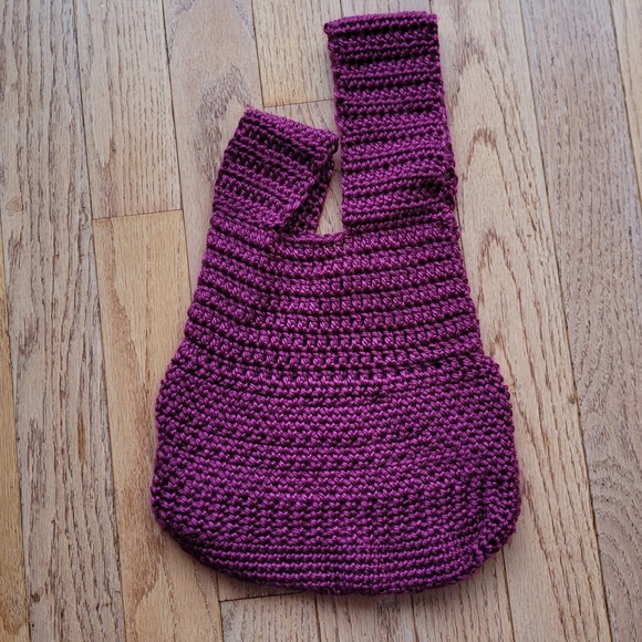 Knot Bag Small Crochet Handmade Japanese Knot Bag - Picture 5 of 5